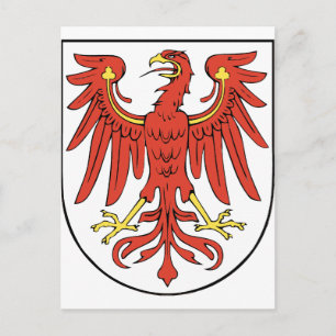 Carte Postale Wappen Brandenburg