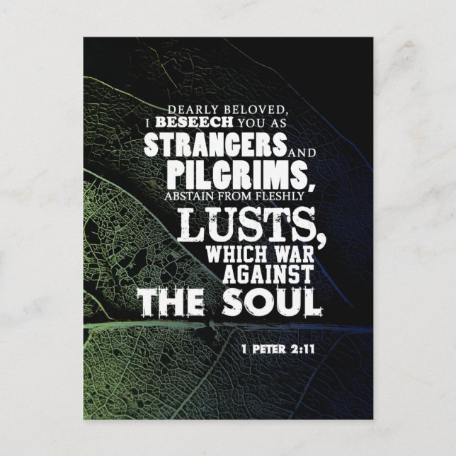 Carte Postale War against the soul (Devant)