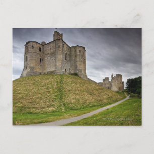Carte Postale Warkworth Castle in Northumberland, England