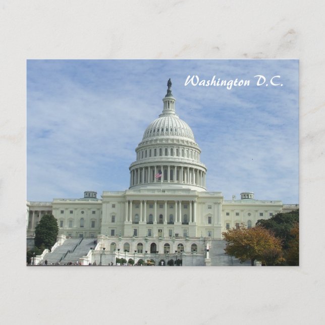 Carte postale Washington (Devant)