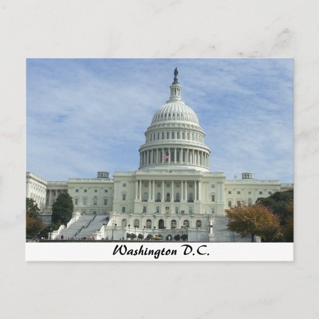 Carte postale Washington (Devant)