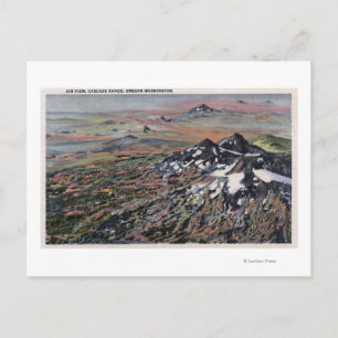 Carte Postale Washington - Aérien de la chaîne Cascade
