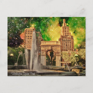 Carte Postale Washington Carré Park, New York