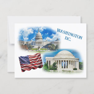 Carte Postale Washington D.C.