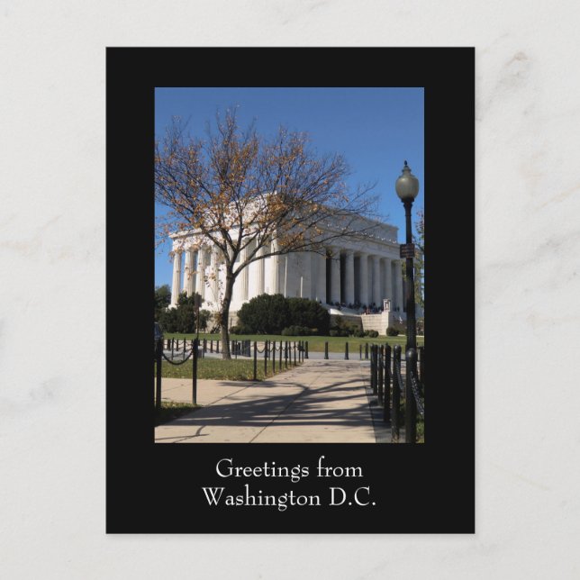 Carte postale Washington DC (Devant)