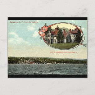 Carte Postale Washington Irving, Tarrytown, NY Vintage c1915
