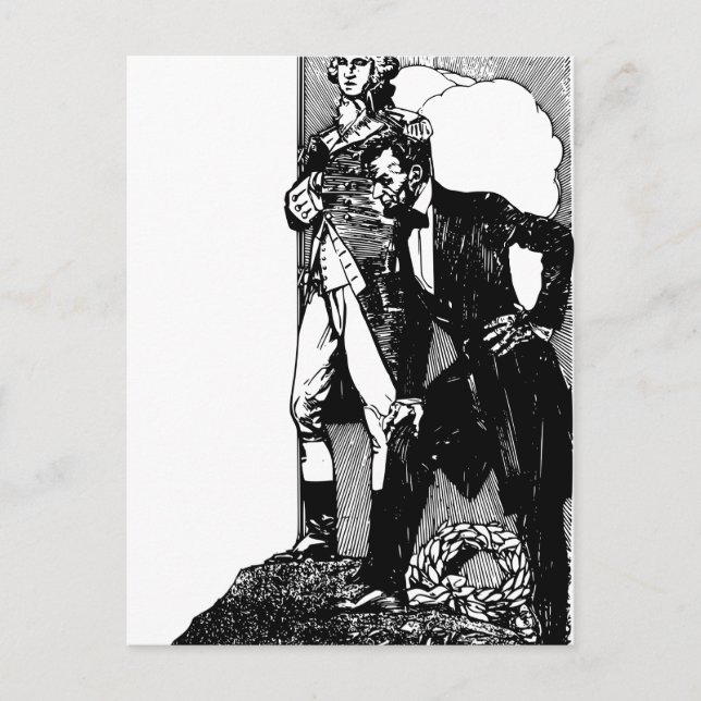 Carte Postale washington lincoln (Devant)