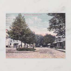 Carte Postale Washington, Main Street, 1914