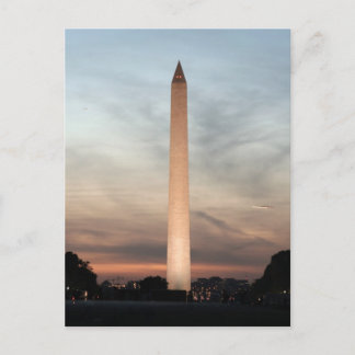 Carte postale Washington Monument
