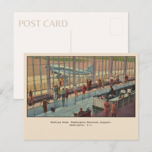 Carte Postale Washington National Airport Washington, D.C.