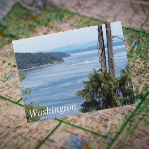 Carte Postale Washington State Puget Sound Photo de voyage