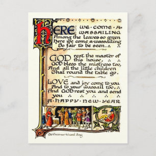 Carte Postale Wassail