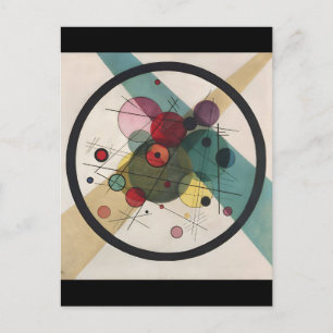 Carte Postale Wassily Kandinsky Cercles Dans Un Cercle