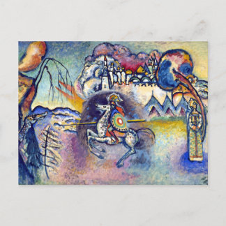 Carte Postale Wassily Kandinsky - Saint George et les cavaliers
