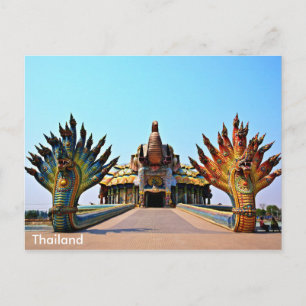 Carte Postale Wat Ban Rai, Korat, Thaïlande