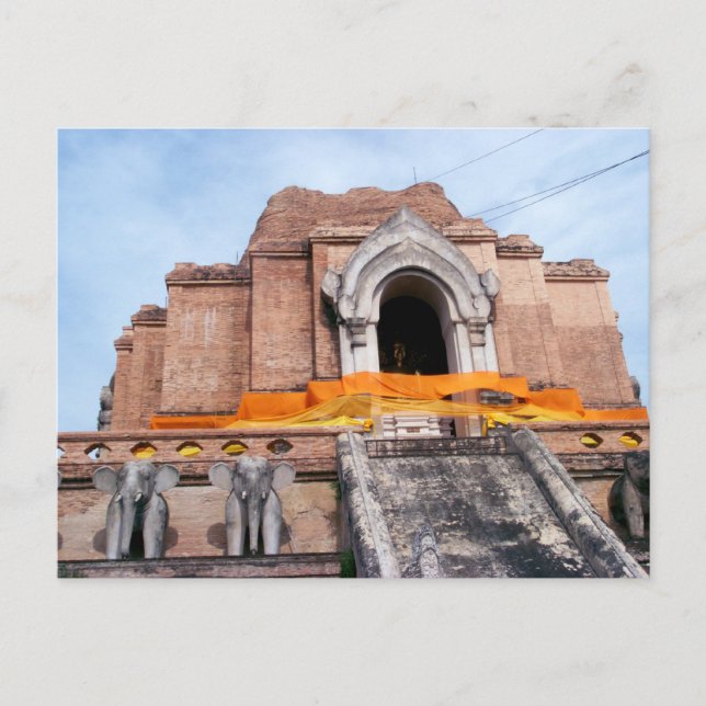Carte Postale Wat Chedi Luang (Devant)