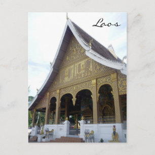 Carte Postale wat luang prabang