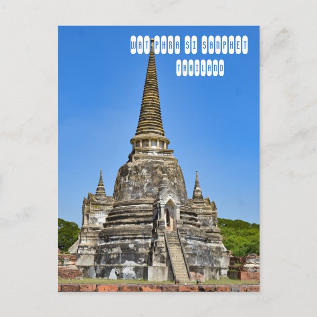 Carte Postale Wat Phra Si Sanphet (Devant)