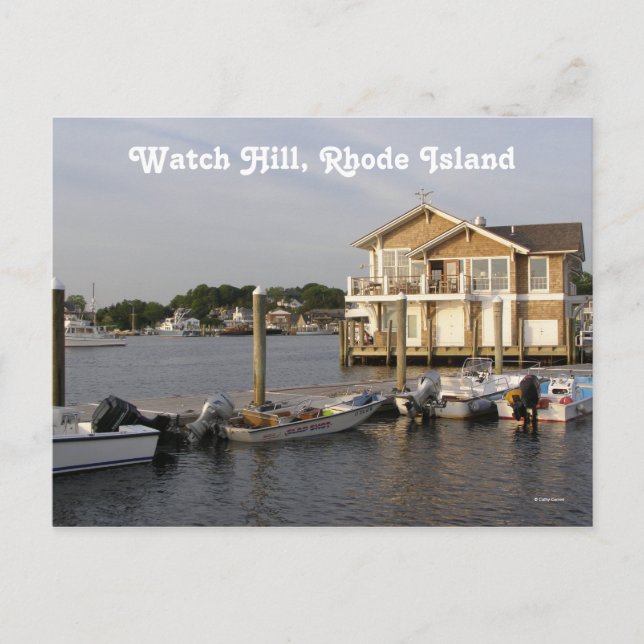 Carte Postale Watch Hill, Rhode Est... (Devant)