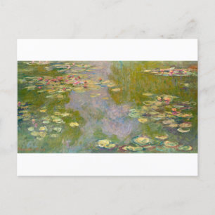 Carte Postale Water Lilies by Claude Monet