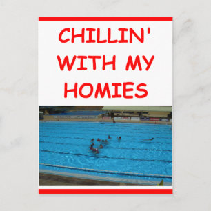Carte Postale water-polo