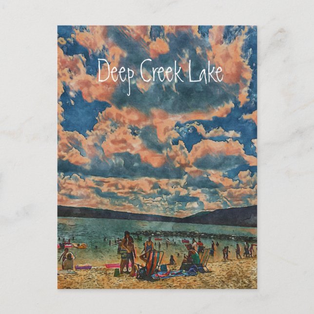 Carte postale Watercolor (Devant)