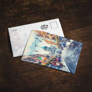 Carte postale Watercolor