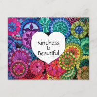 Watercolor Rainbow Mandala With Heart