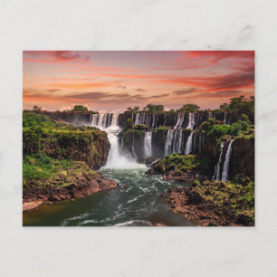 Carte Postale Waterfalls   Iguacu National Park