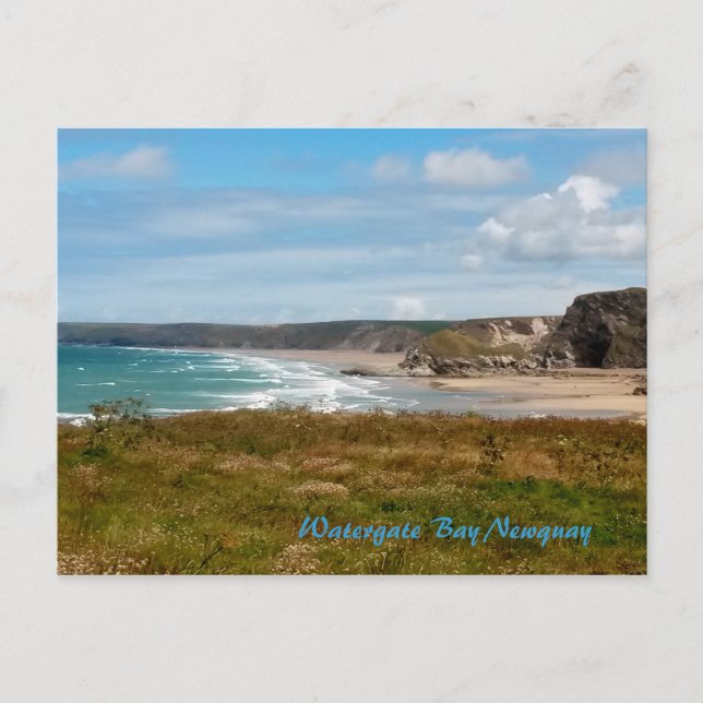 Carte Postale Watergate Bay Newquay Cornwall Photographie (Devant)
