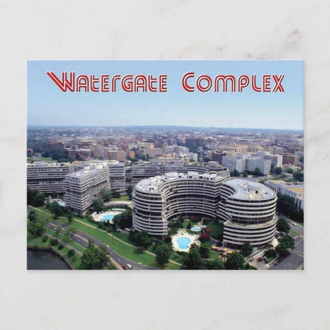 Carte Postale Watergate Hotel and Complex, Washington, D.C. (Devant)