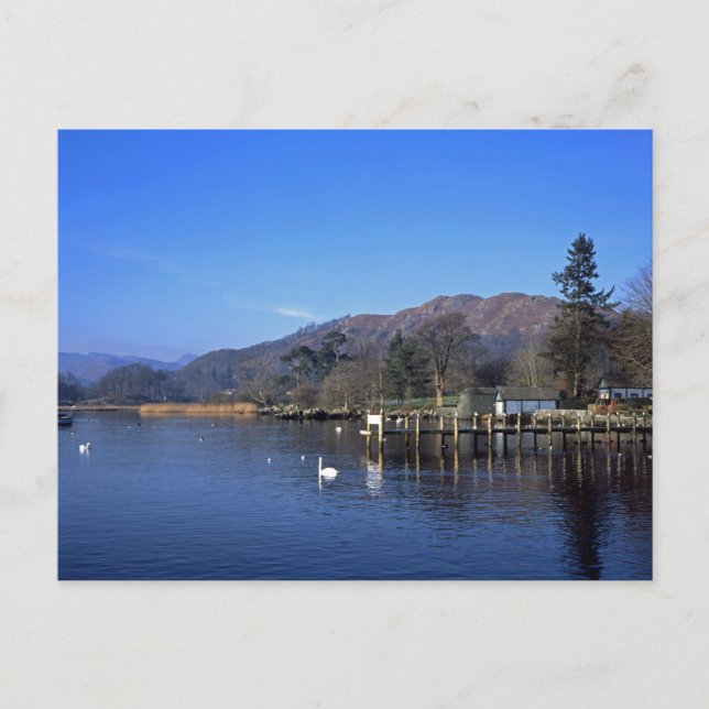Carte Postale Waterhead Ambleside Angleterre (Devant)