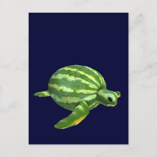 Carte Postale Watermelon Seaturtle