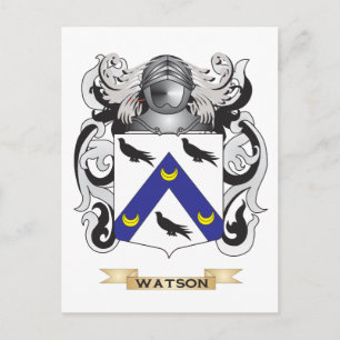 Carte Postale Watson Family Crest (Armoiries)