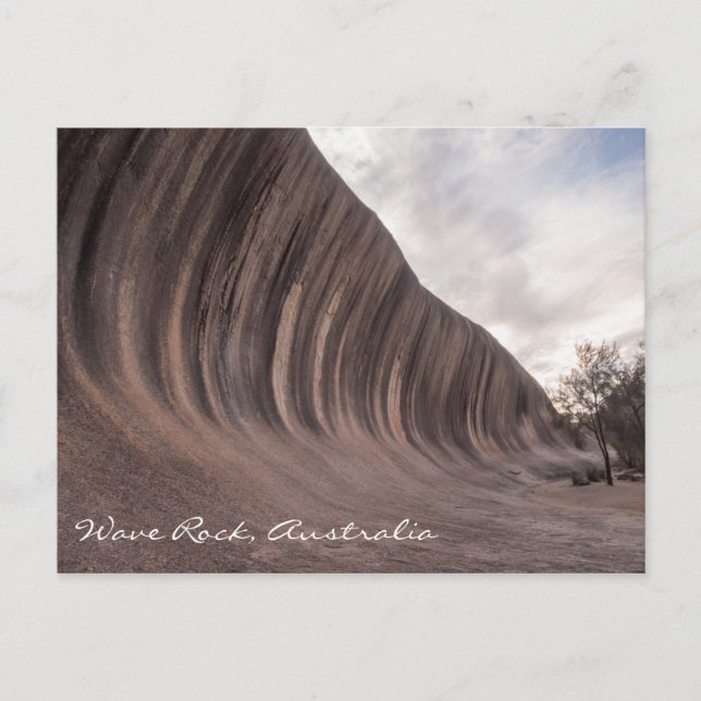 Carte postale Wave Rock Australia (Devant)