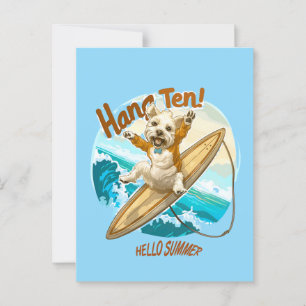 Carte Postale Waves & Woofs Woofs