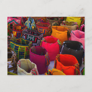 Carte Postale Wayuu mochilas bags for sale in Colombia