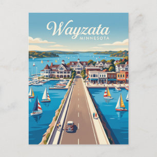 Carte Postale Wayzata États-Unis