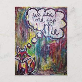 Carte postale We Like Me for Me