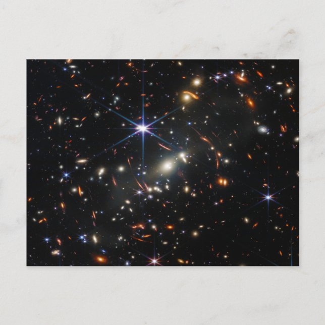 Carte Postale Webb's First Deep Field Unveiled (Devant)