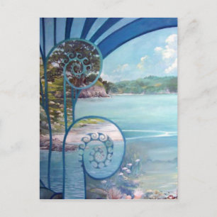 Carte Postale Webster Peinture de Lynda Vugler