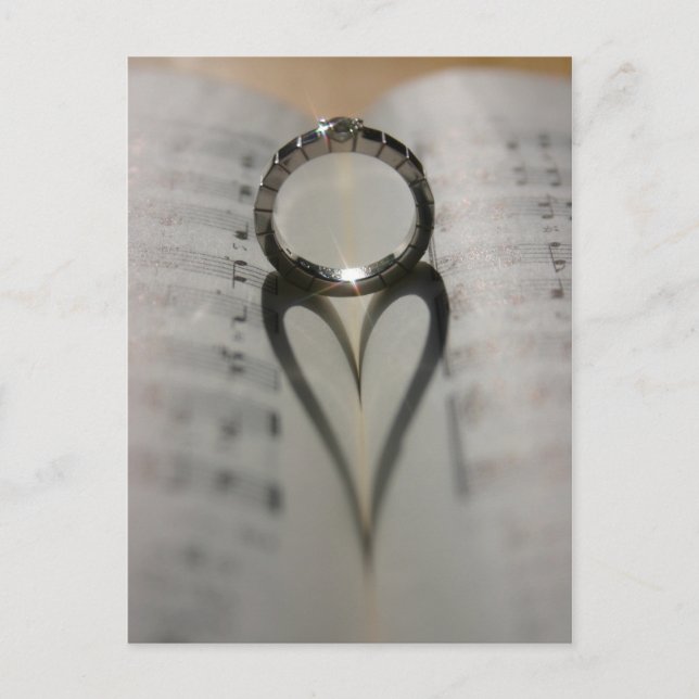 Carte Postale Wedding Ring (Devant)