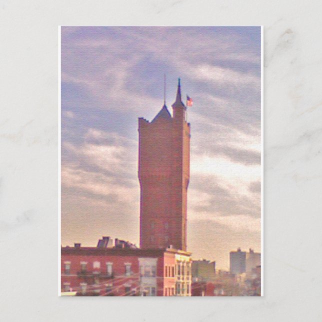 Carte postale Weehawken Water Tower (Devant)