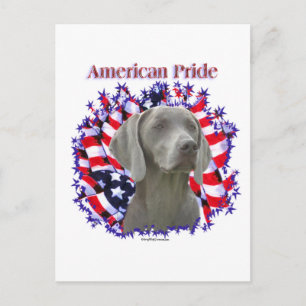 Carte Postale Weimeraner Pride