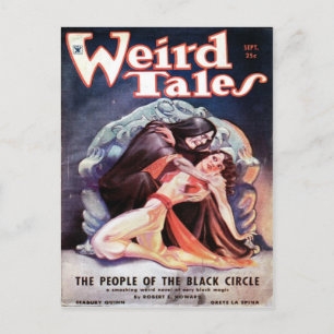 Carte Postale Weird Tales volume 24 numéro 03 septembre 1934