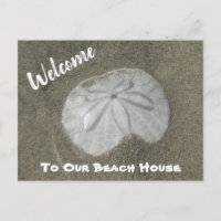 Welcome Beach Home Sand Dollar Photo House Invité