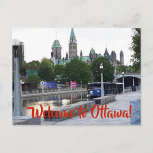 Carte Postale WELCOME To Ottawa