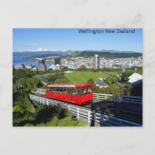 Carte Postale Wellington, Nouvelle-Zélande