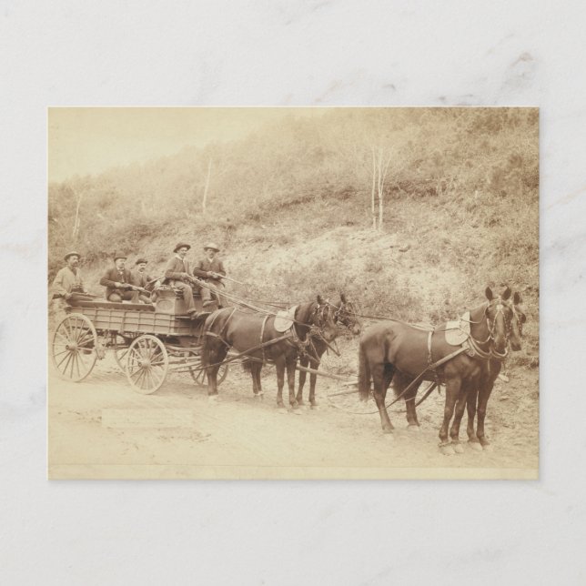 Carte postale Wells Fargo Express (Devant)