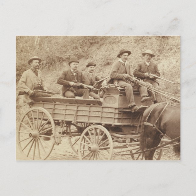 Carte postale Wells Fargo Express (Devant)